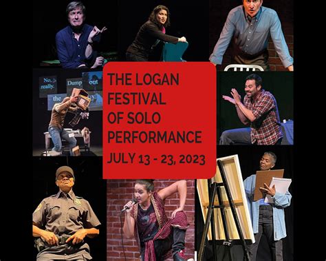 1st Stage Announces the 2023 Logan Festival of Solo Performance Line-up ...