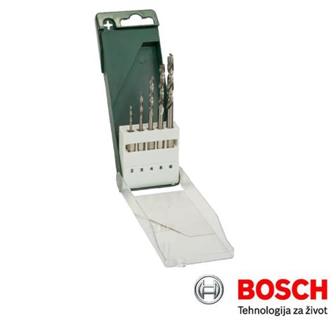 BOSCH 5 delni set burgija za drvo sa šestostranim prihvatom Valmax rs