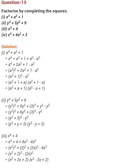 Exploring Polynomials Extra Questions For Class Maths