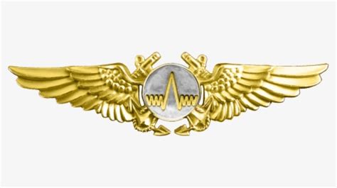 Naval Aviation Insignia - Naval Flight Officer Pin, HD Png Download ...