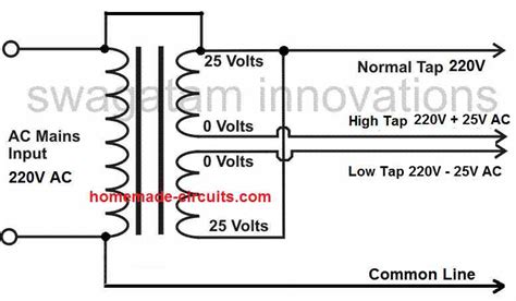 Circuit Diagram Of Autotransformer