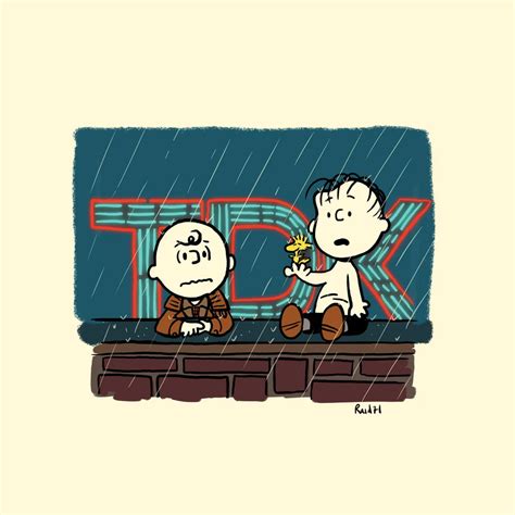 Peanuts Blade Runner By Raid Poster Pirate