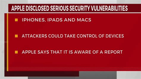 Apple Discloses Serious Security Vulnerabilities For Iphones Ipads And Macs Youtube