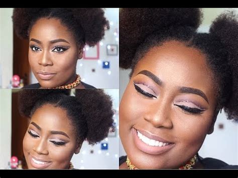 Bn Beauty Easy Affordable Nude Glam Makeup Tutorial By Lizofss Bellanaija