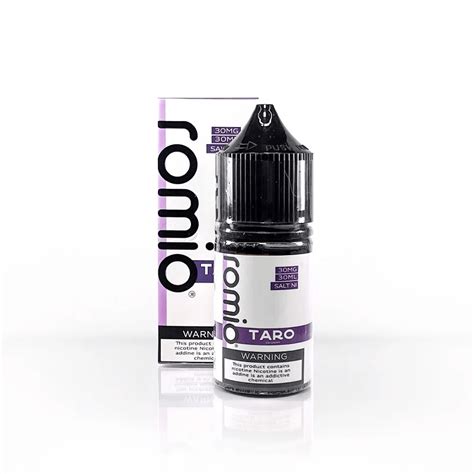 Romio Saltnic 30mg30ml Taro Ice Cream Kem Khoai Môn Lạnh Mrvape