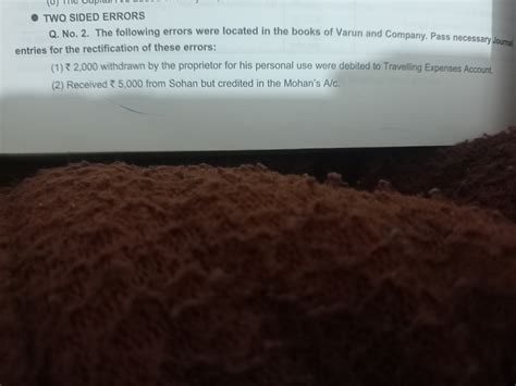 sided errorsq     errors  located   books