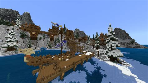 Arctic Cliffs Blockception Minecraft Build Team