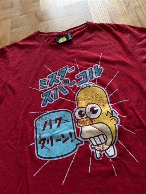 Vintage Fox The Simpsons Homer Mr Sparkle T Shirt Vintage Grailed