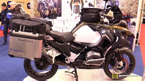 2016 Bmw R1200gs Adventure By Wunderlich Walkaround 2015 Salon Moto