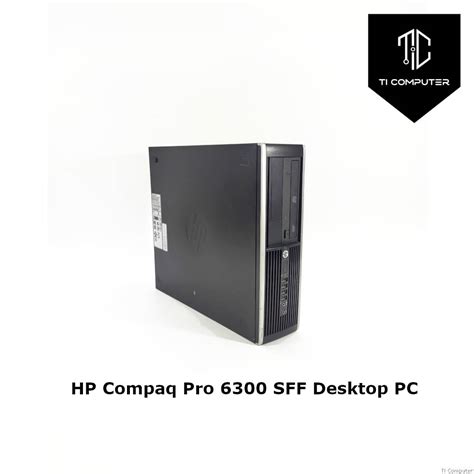 HP Compaq Pro 6300 SFF Intel Core i5-3470 Desktop Refurbished PC up to 8GB RAM 240GB SSD