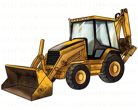 Del Morino Backhoe Clipart