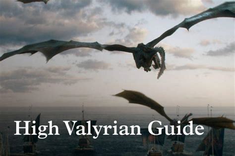 Guide to High Valyrian - Game Of Thrones | Hicom