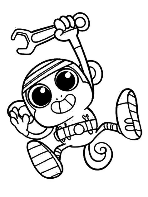 Chico Bon Bon coloring pages