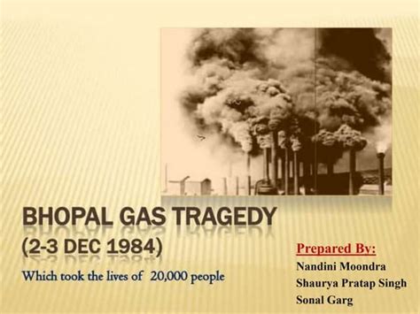 Bhopal Gas Tragedy Documentary By Raghu Rai