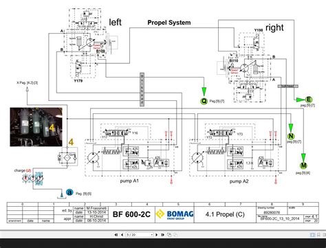 Bomag Bf C Hydraulic Schematic Drawing No Auto