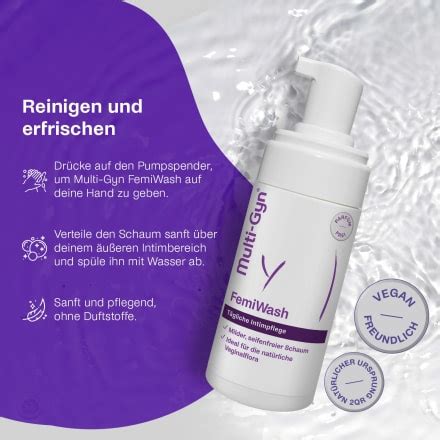 Multi Gyn Intimpflege Waschschaum FemiWash 100 ml dauerhaft günstig