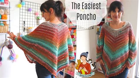 Printable Crochet Poncho Pattern