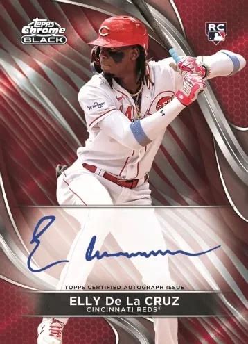 Checklist Spotlight Topps Chrome Black Checklist Spotlight