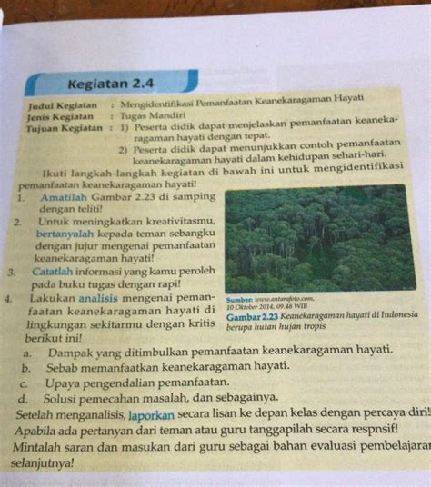 Geografi Sekolah Menengah Atas A Dampak Yang Ditimbulkan Pemanfaatan