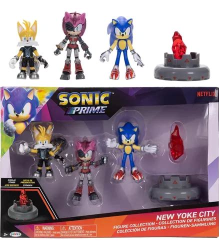 Set De Figuras Sonic Prime Colecci N De Figuras Jakks Pacifi Env O Gratis