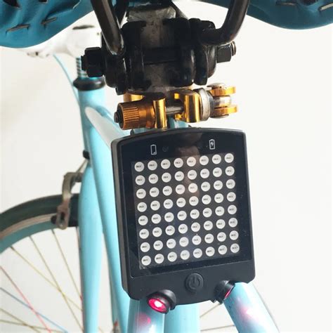 Wireless Bicycle Laser Tail Light Bike Turn Signal Remote Control