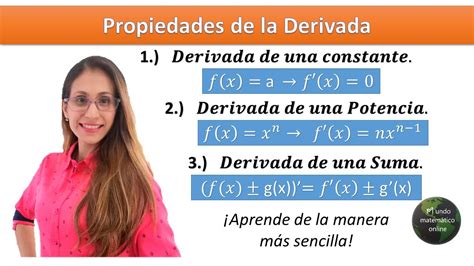 Descubre Las Propiedades Clave De La Derivada De Una Funci N Y Su