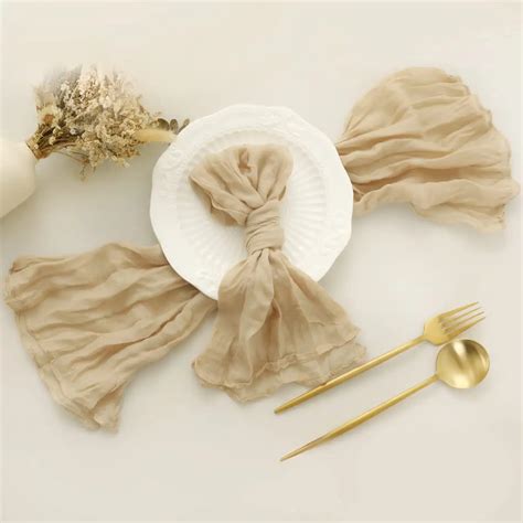 70 PCS Gauze Cheesecloth Napkins 19 7 X 19 7 Inch Dinner Cloth Napkins