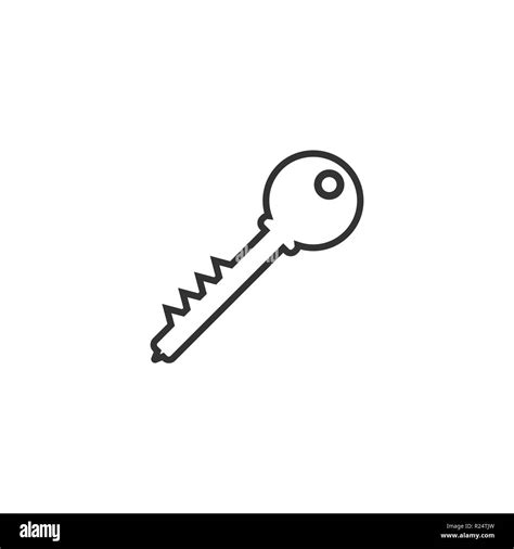 Access Key Icon Vector Illustration Flat Stock Vector Image And Art Alamy