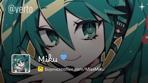 Miku 💙 Buymeacoffee