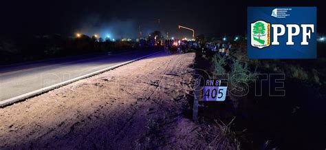 Una Motociclista Falleci En Un Siniestro Vial Y La Acompa Ante Sufri