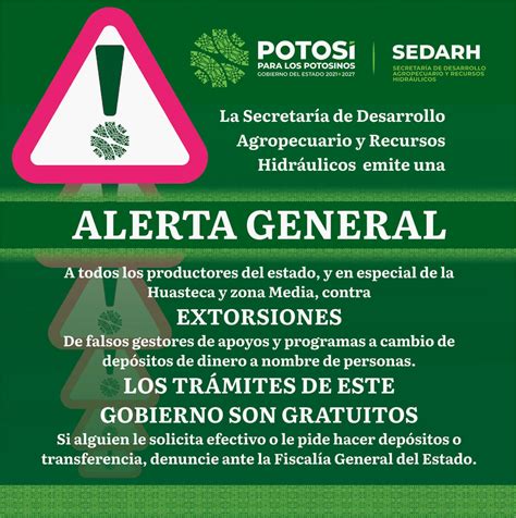 Alerta Sedarh Por Falsos Gestores En Redes Sociales Noticias De San