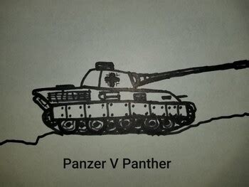 German Panther Tank by Richard Cox | TPT