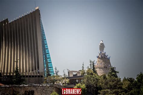 Le Sanctuaire De La Vierge Marie De Harissa Au Liban