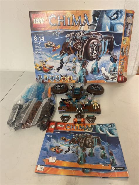 Lego Legends Of Chima Maulas Ice Mammoth Stomper 70145 ⚠️95