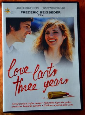 DVD filmas Meilė trunka trejus metus l amour dure trois ans