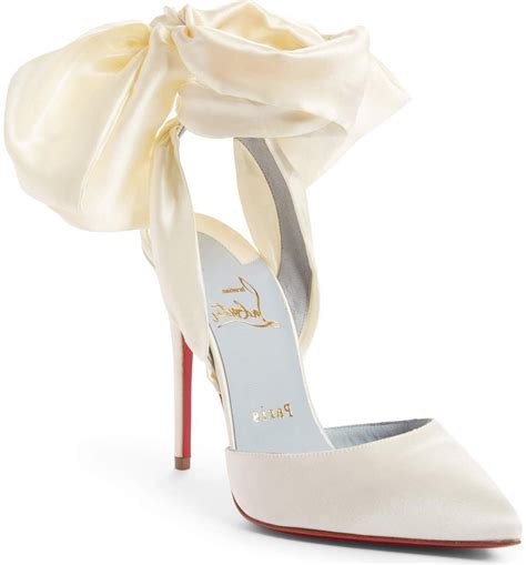 Christian Louboutin Wedding Shoes Luscious Red Sole Designs Artofit