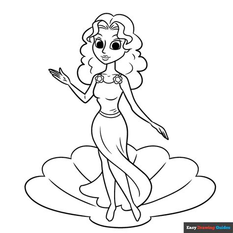 Aphrodite Coloring Page Easy Drawing Guides The Best Porn Website