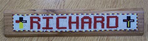 Loom beadwork of our Native American youth – St. Joseph's Indian School