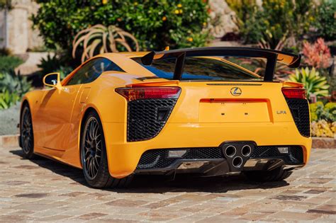 Dazzling Lexus Lfa Has The Nurburgring Package And Low Mileage