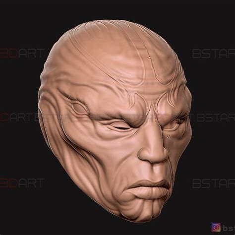 Download Stl File Kro Eternals Mask Villain Deviants Helmet Marvel