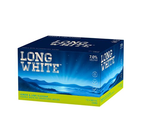 Long White Lemon And Lime 7 12x240ml Thirsty Liquor