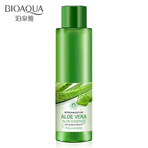 Bioaqua Aloe Vera Hydrating Essence Moisturizing Lotion 92 Aloe Vera Shrink Pore Moisturizing