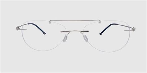 Scott Transparent Rimless Aviator Eyeglasses E10b1035125 ₹3799