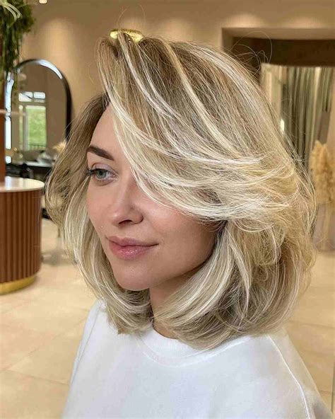 Feathered Bob Haircuts That Add Fullness Movement To Your Hair