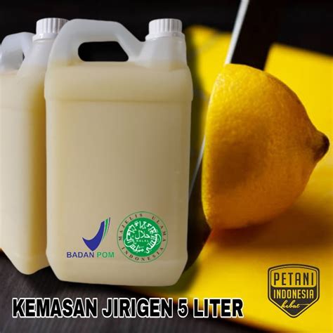 Jual Sari Lemon Lemon Diet Jus Diet Pure Lemon Jirigen 5 Liter