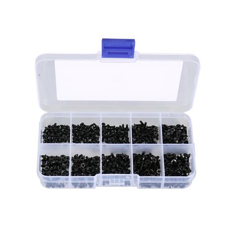 500Pcs Set M2 M2 5 M3 KM Screw Flat Head Phillips Screws Laptop