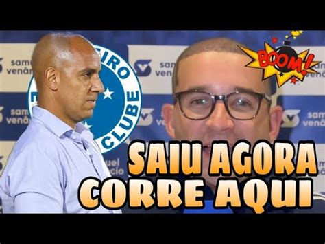 Saiu Agora Corre Aqui Samuel Ven Ncio As Informa Es Do Cruzeiro