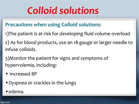 Iv fluid therapy (types, indications, doses calculation)