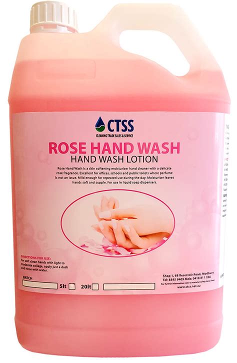 Rose Hand Lotion Pink 5lt Ctss Cleaning Trade Sales And Service