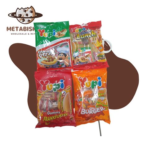 Yupi Lunch Series Gummy 96g 4 Different Flavours Shopee Malaysia